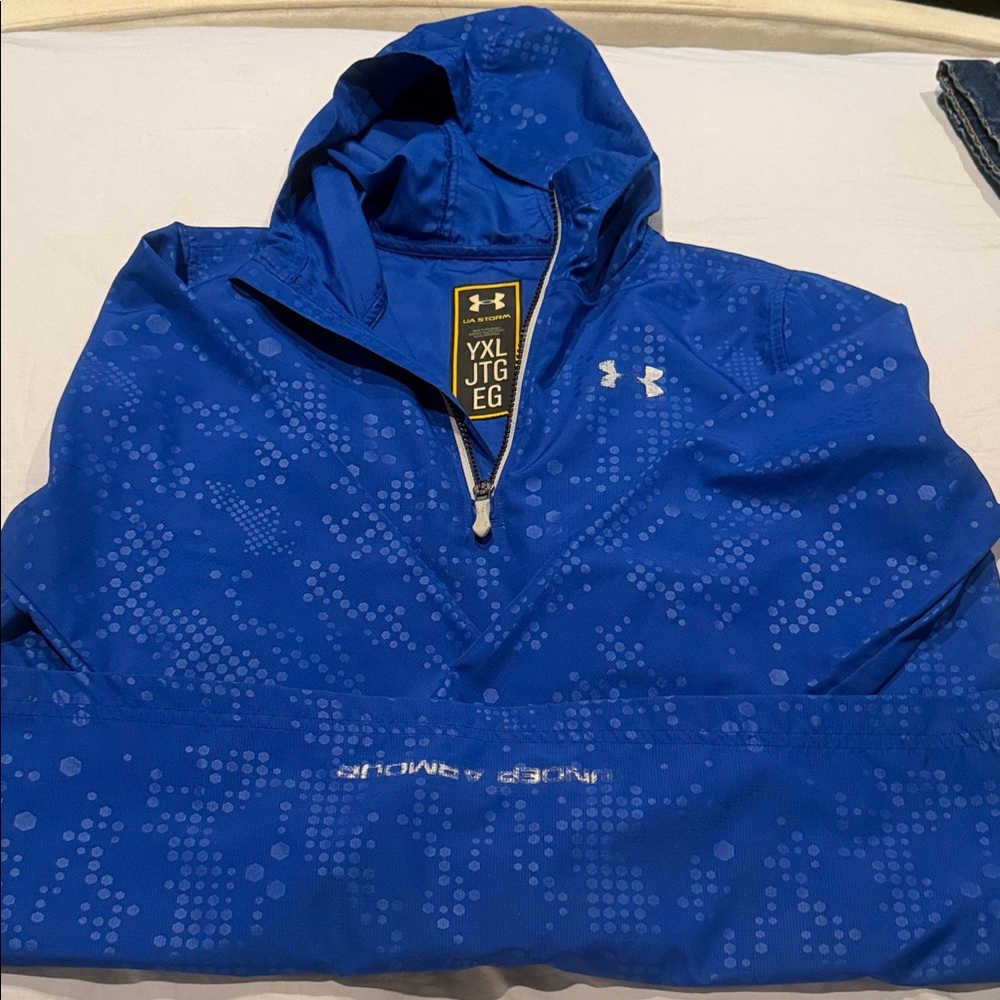 BOYS Under Armour Storm Windbreaker - NWOT - Size Youth XL